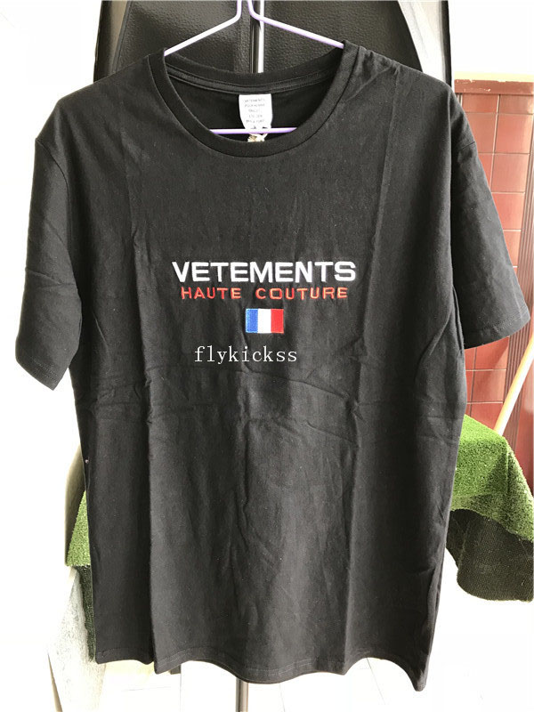 Vetements Black T-Shirt